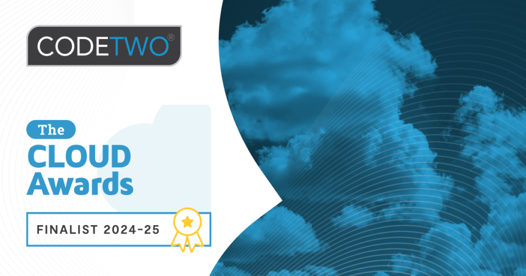 CodeTwo finalistą konkursu Cloud Awards 2024/25