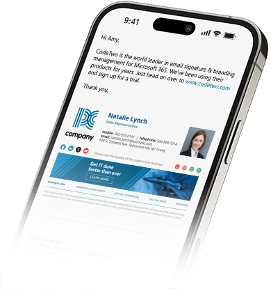 Zarządzaj podpisami email i brandingiem dla całej organizacji