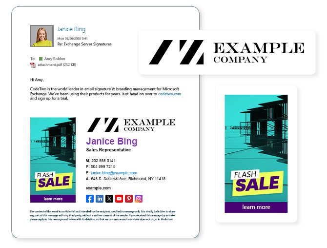 Podpisy email i branding