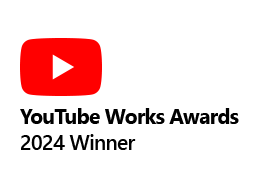 YouTube Works 2024 Awards logo